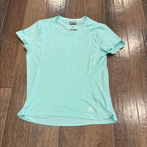 Adidas Women's Short Sleeve Crewneck Shirt Activewear Top Size Large